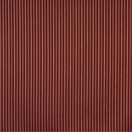 FINE-LINE 54 in. Wide Burgundy Red- Striped Heavy Duty Crypton Commercial Grade Upholstery Fabric FI2935146